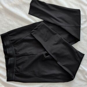 Victoria's Secret Pink Leggings LG Black Ultimate High Waist Sport Workout Pants